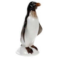 Porzellanfigur eines Penguins von Rosenthal