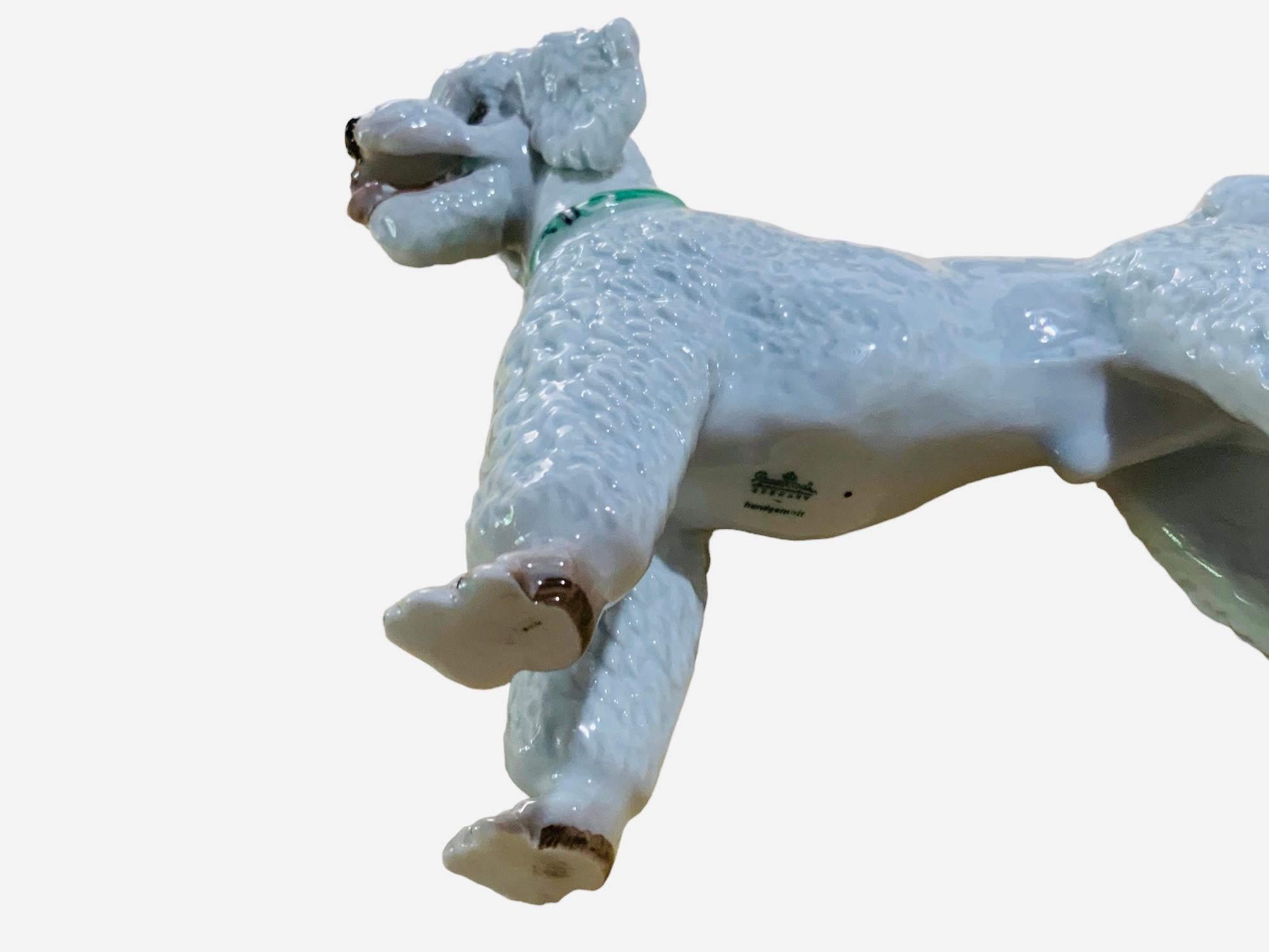 Rosenthal  Porcelain Figurine of a Poodle Dog For Sale 2