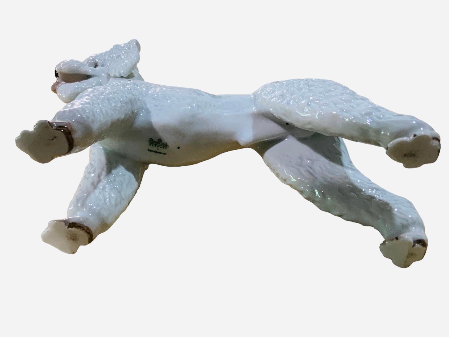 Rosenthal  Porcelain Figurine of a Poodle Dog For Sale 4