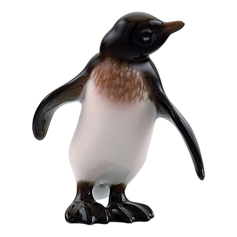 Rosenthal Porcelain Figurine, Penguin Young, 1950s at 1stDibs