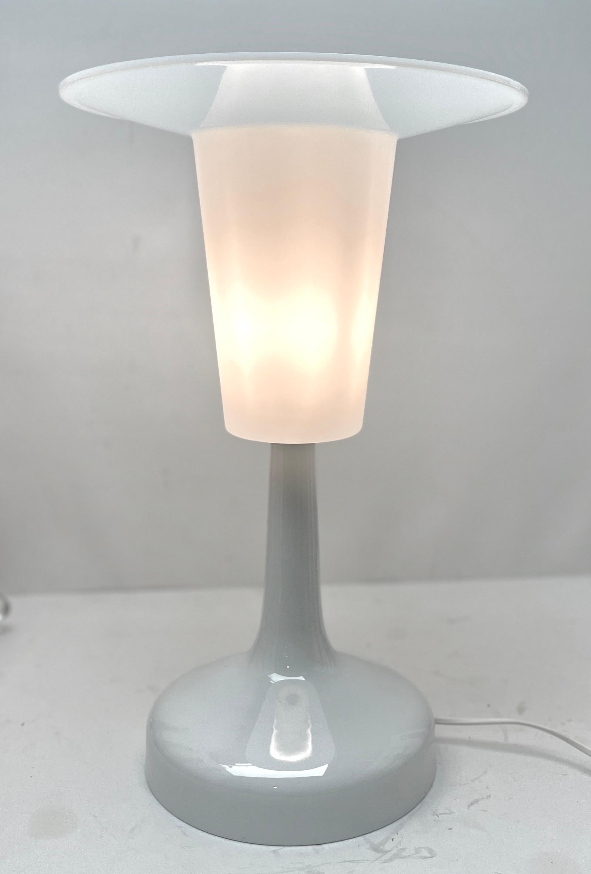 Mid-Century Modern Rosenthal, grande lampe de bureau en porcelaine, années 1960, Allemagne en vente