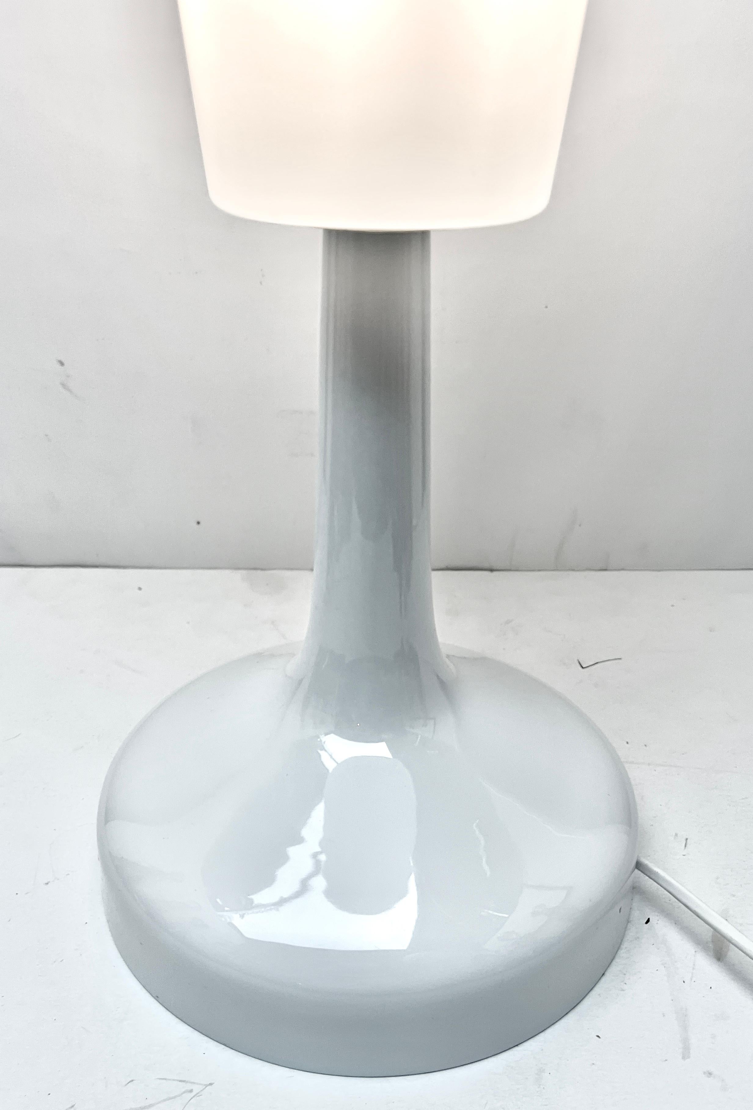 Rosenthal, Porcelain Large Desk Lamp, 1960s, Germany In Good Condition For Sale In Verviers, BE