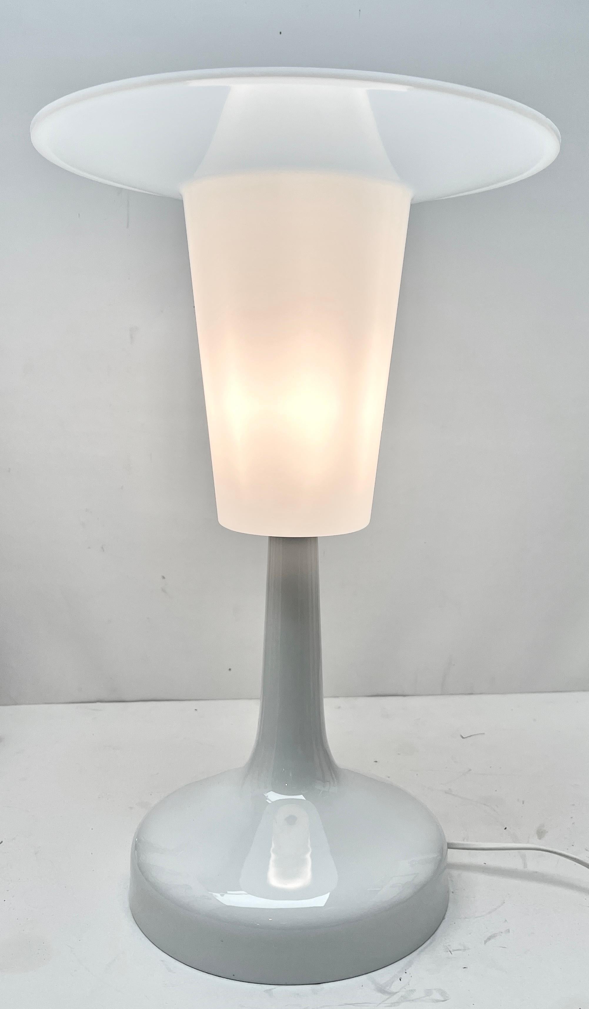 Mid-20th Century Rosenthal, Porcelain Large Desk Lamp, 1960s, Germany For Sale