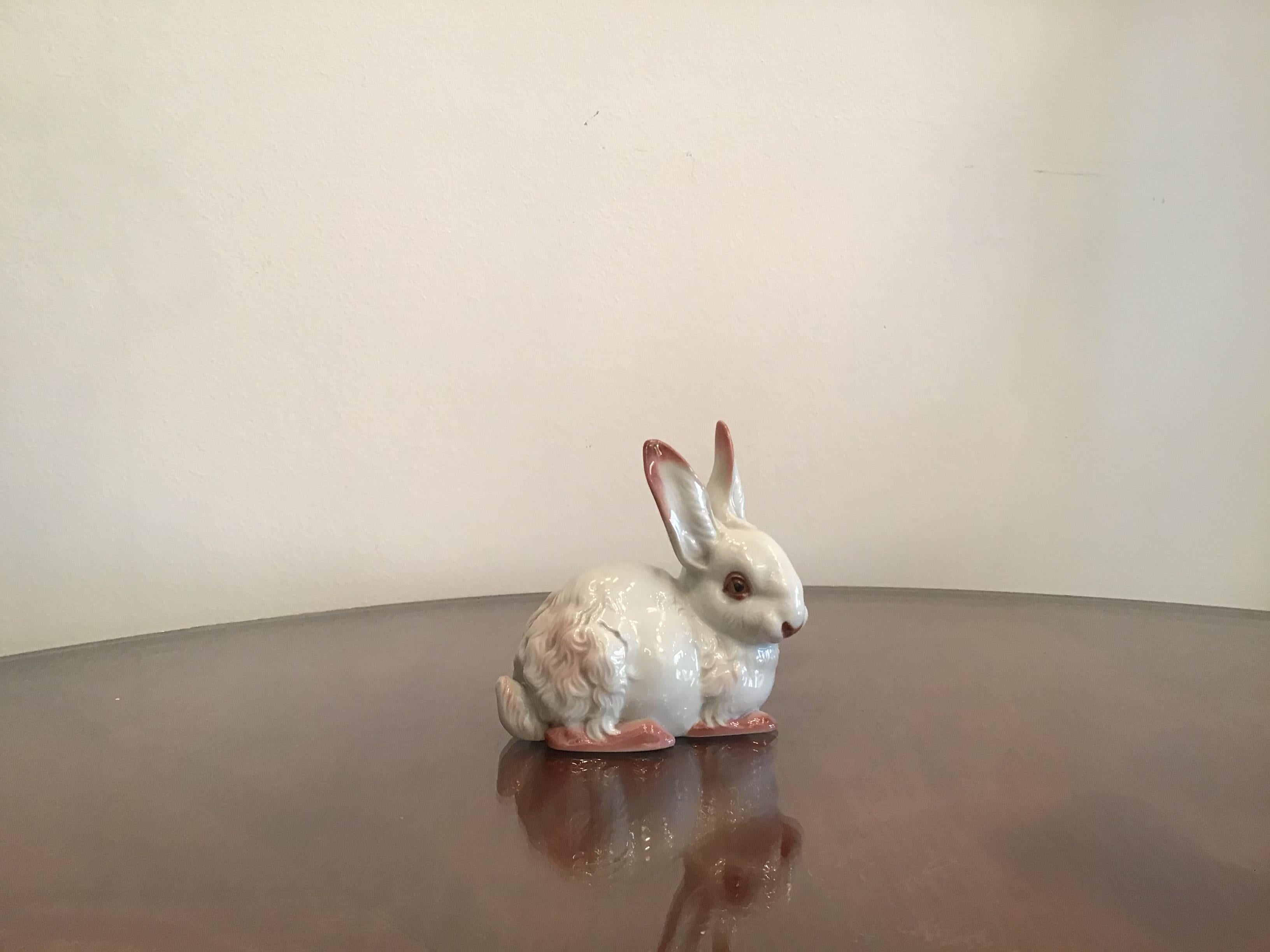 Rosenthal Porcelain Rabbit 1960 Germany  3