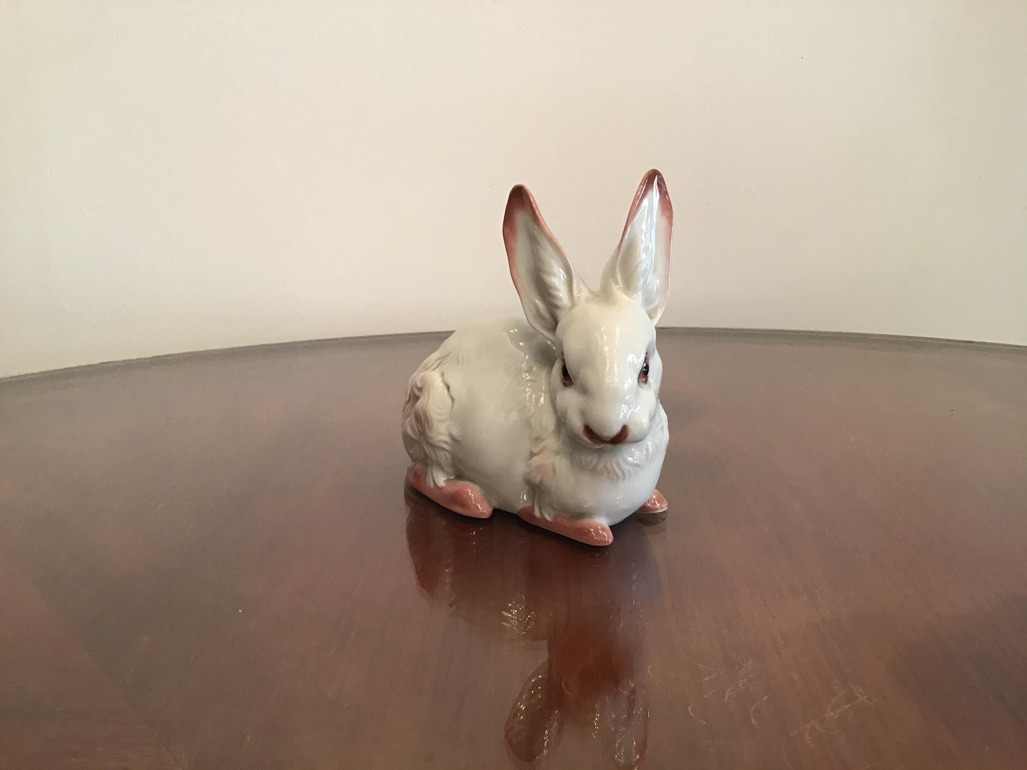 Rosenthal Porcelain Rabbit 1960 Germany  5