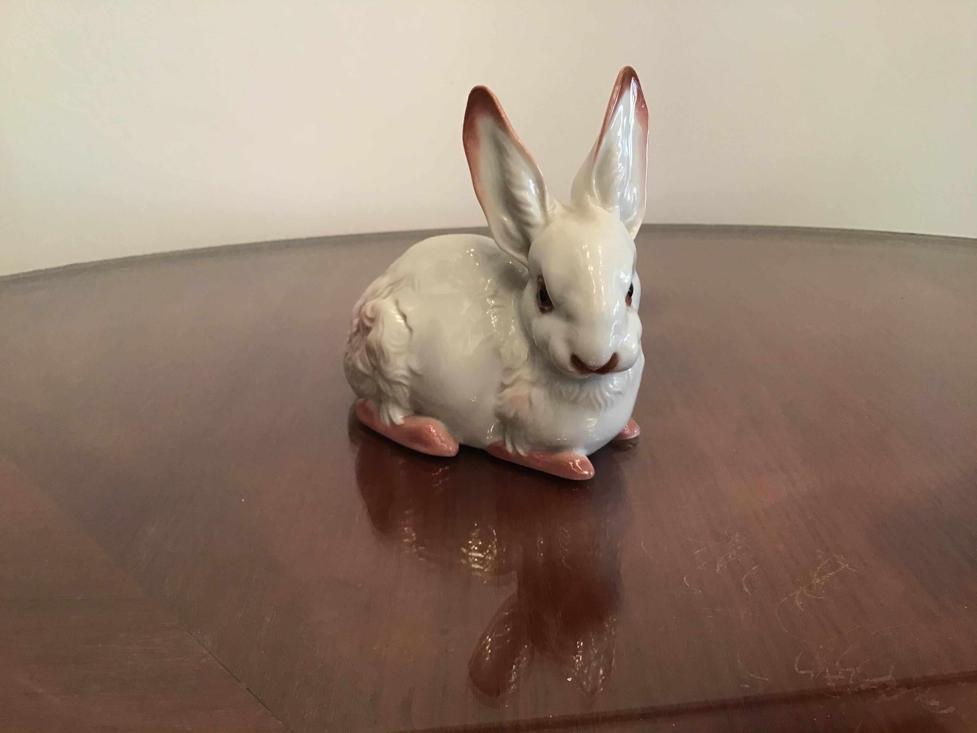 Rosenthal Porcelain Rabbit 1960 Germany  7