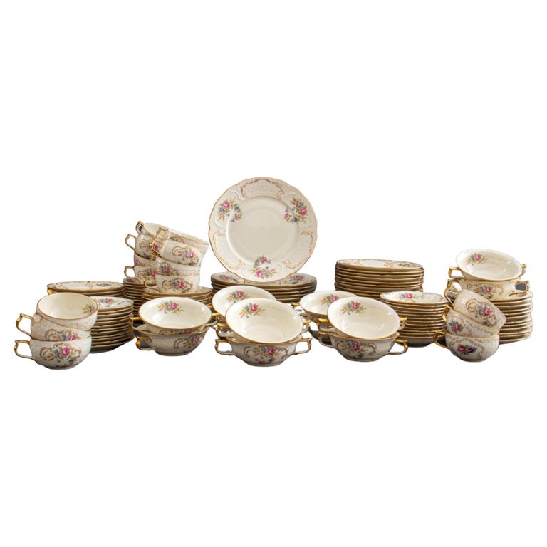 Rosenthal-Porzellan-Service „Sans Souci“ für 12 Personen bei 1stDibs Deutschland