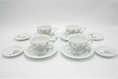 Rosenthal Porcelain Set for 4 people, Germany.