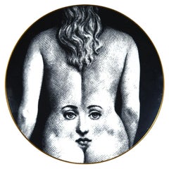 Rosenthal Porcelain Themes & Variations Plate For Piero Fornasetti, Motiv 28
