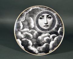 Rosenthal Porcelain Themes & Variations Plate For Piero Fornasetti, The Sun