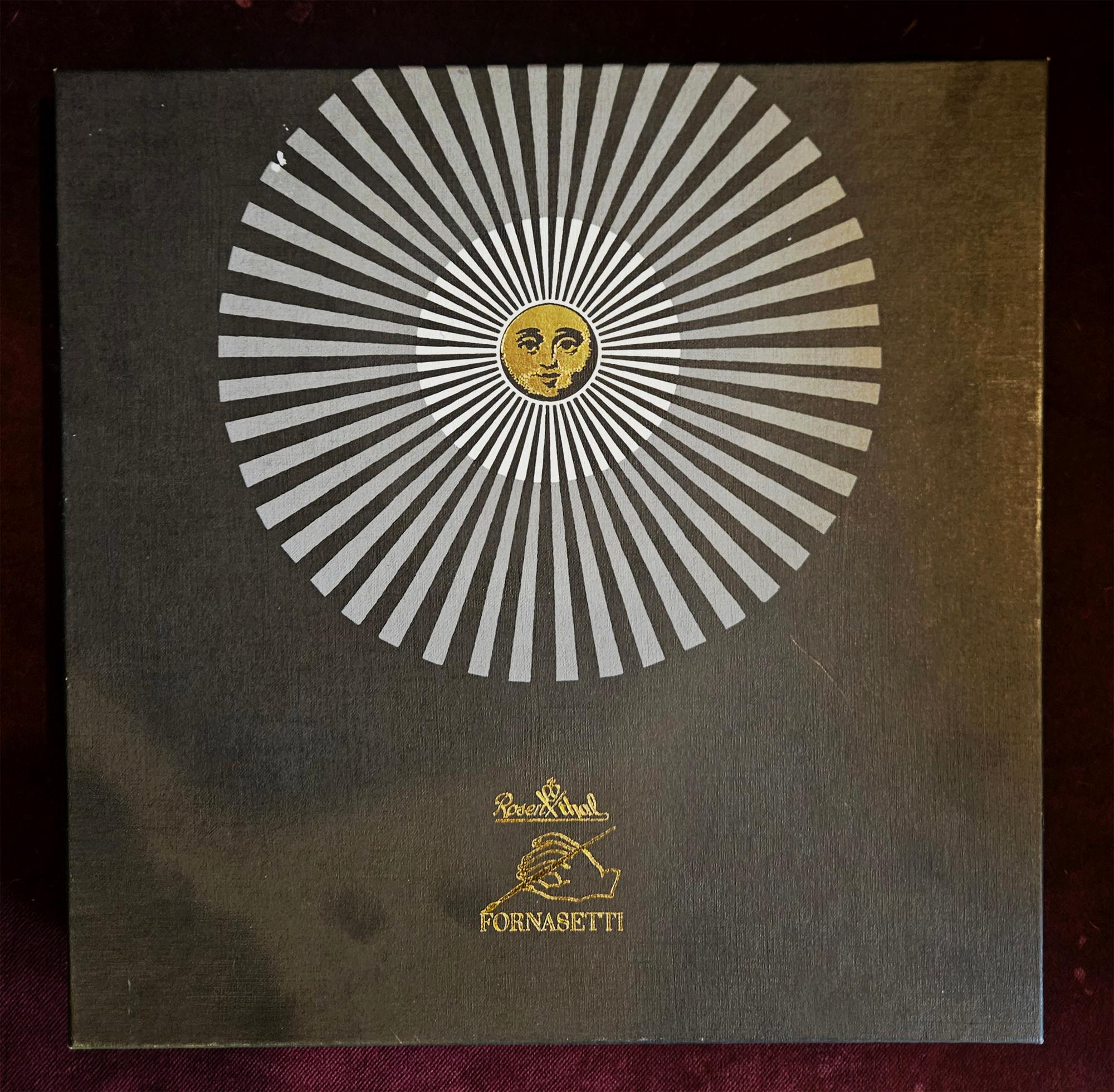 Rosenthal Porcelain Themes & Variations Plate For Piero Fornasetti, The Sun For Sale 3