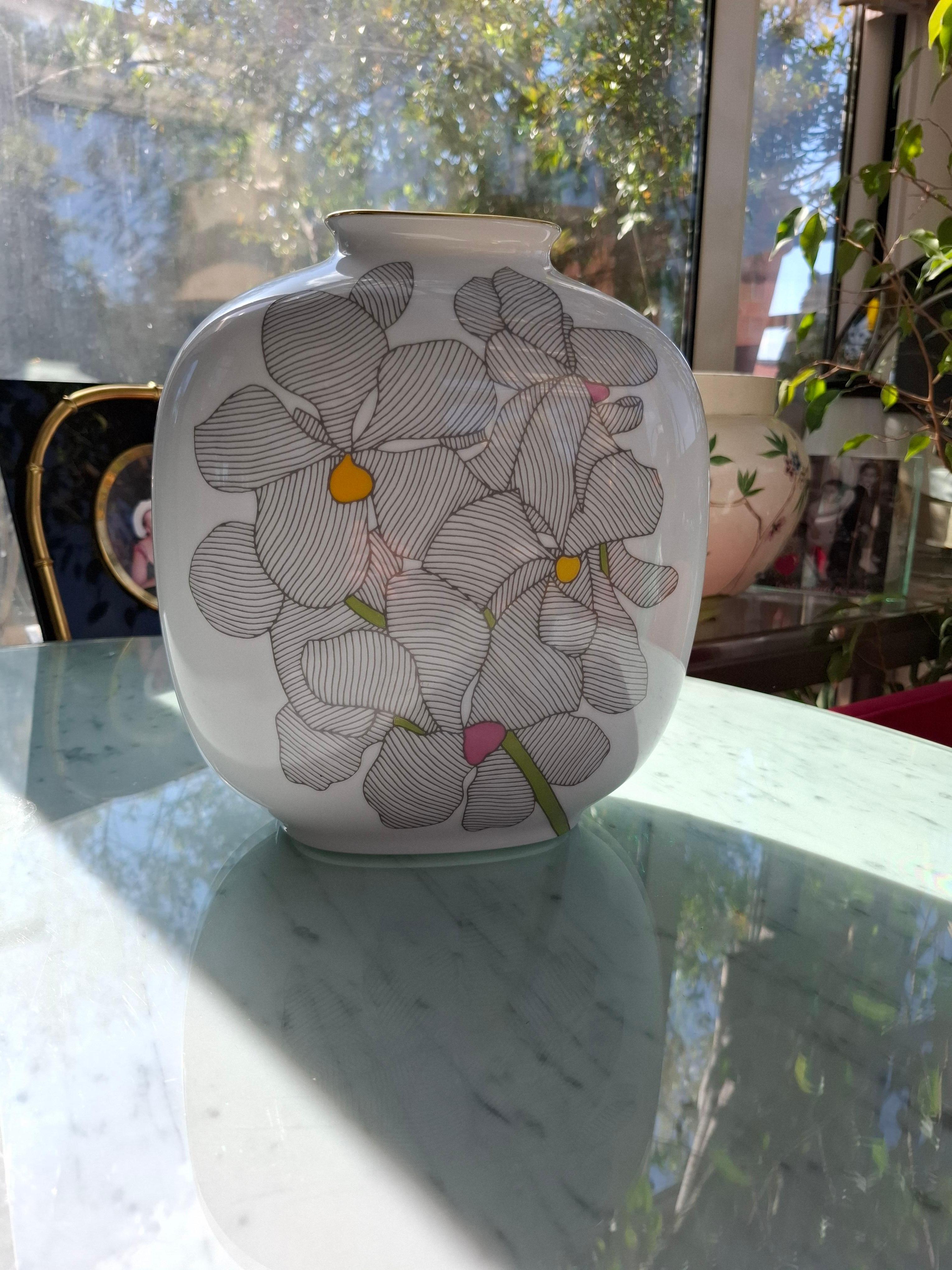 Porcellana Vaso in porcellana Rosenthal 1970 Italia in vendita