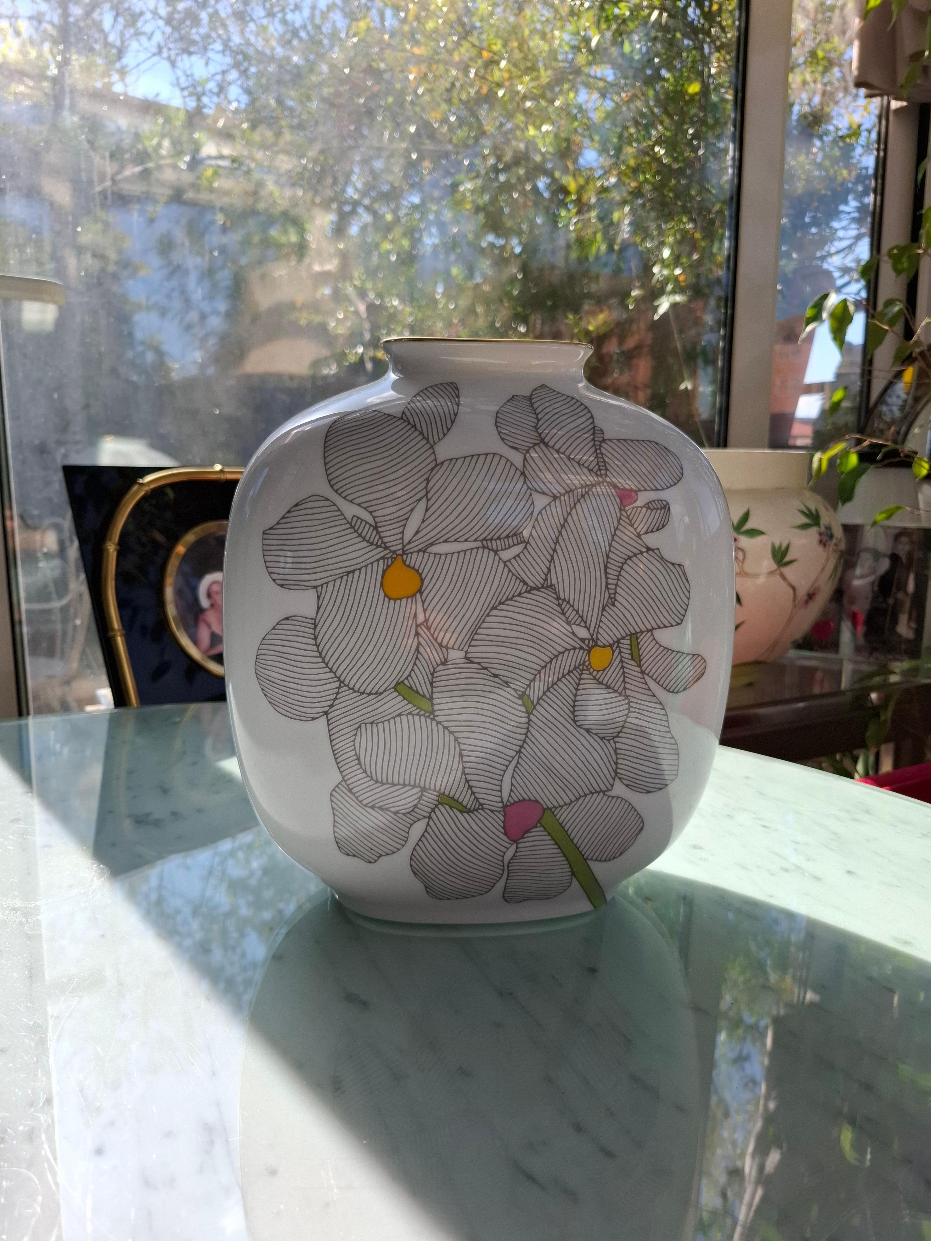 Vaso in porcellana Rosenthal 1970 Italia in vendita 1