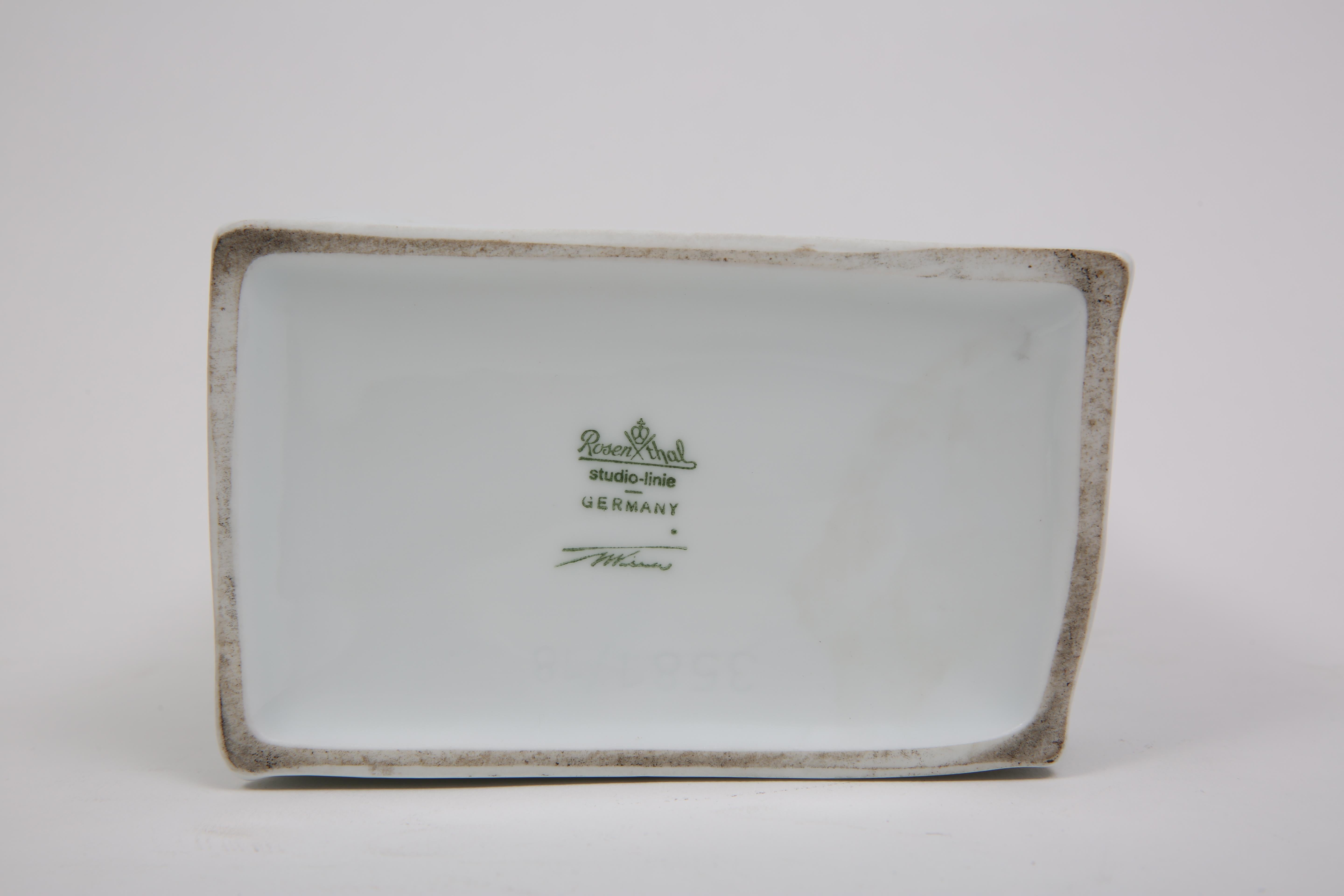 Vaso in porcellana Rosenthal In condizioni buone in vendita a Ciudad Autónoma Buenos Aires, C
