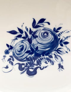 Rosenthal Porcelain Wall Plate by Bjorn Wiinblad, Germany, 1970s