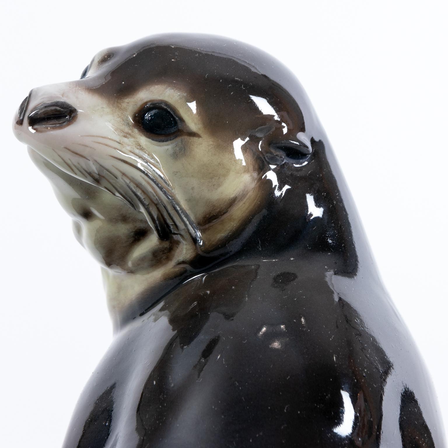Art Deco Rosenthal Rare Sealion Figure