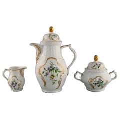 Caffettiera, zuccheriera e lattiera Rosenthal Sanssouci, anni '50