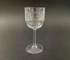 ROSENTHAL - SQUARES - Mid Century Crystal Liqueur Glass - Germany - Circa 1960's