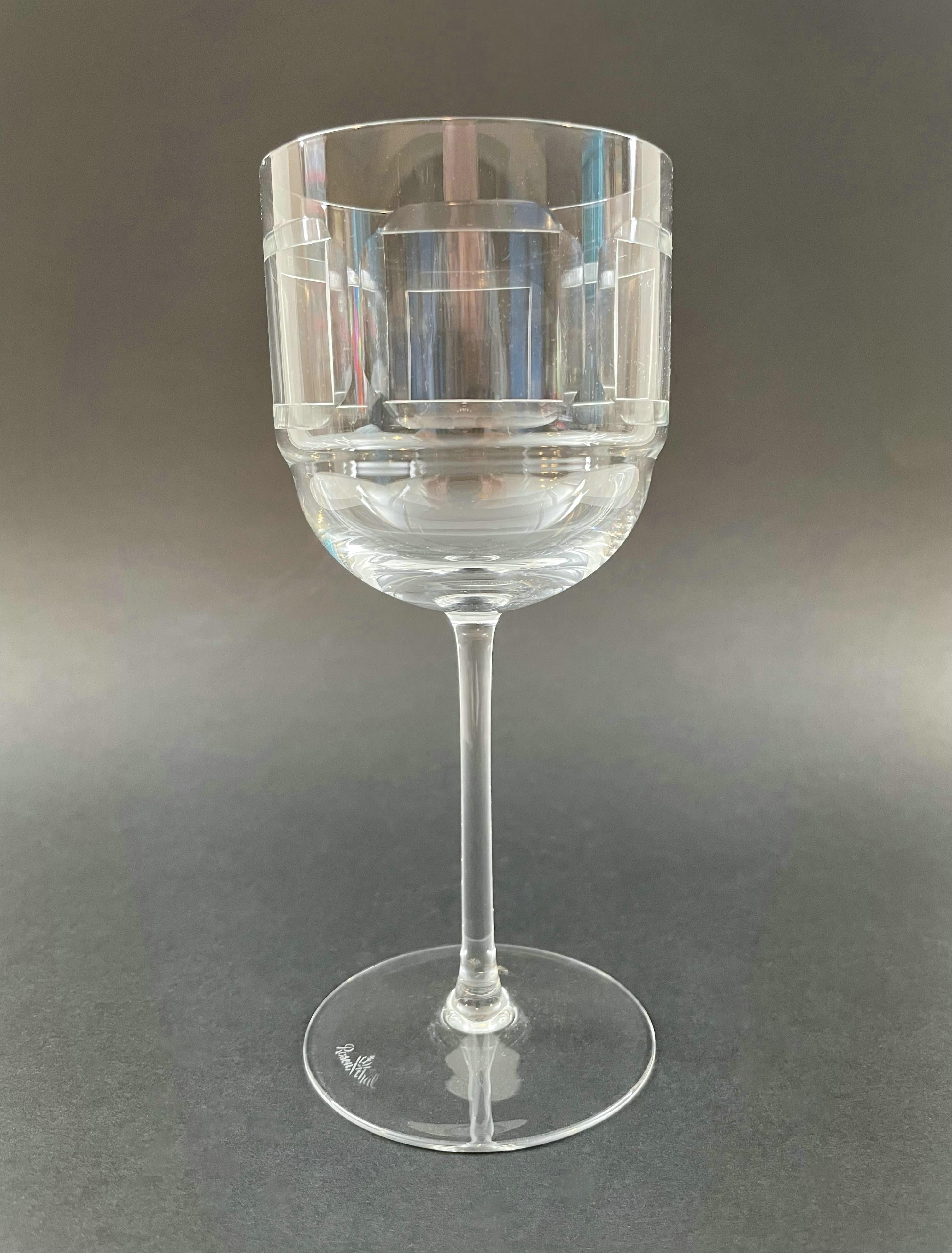 rosenthal crystal wine glasses