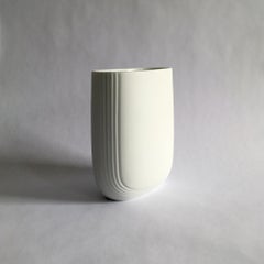 Rosenthal Studio Line by Christa Hausler-Goltz, White Porcelain Bisque Vase