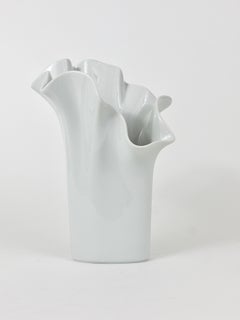 Rosenthal Studio-Linie Fazzoletto Asym Vase von Claus Josef Riedel, Deutschland, 1970er Jahre
