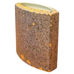 Rosenthal Studio-Line H. Dresler Hand-Painted Gold and Lavender Porcelain Vase