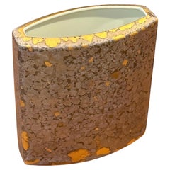 Rosenthal Studio-Line H. Dresler Hand-Painted Gold and Lavender Porcelain Vase