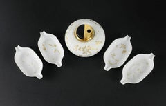 Rosenthal Studio Line Magic Flute Monogramstanos Smoking Set by Bjorn Wiinblad