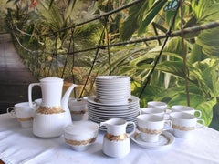 Juego de café Rosenthal Studio Line Modulation de Tapio Wirkkala Alemania Años 70