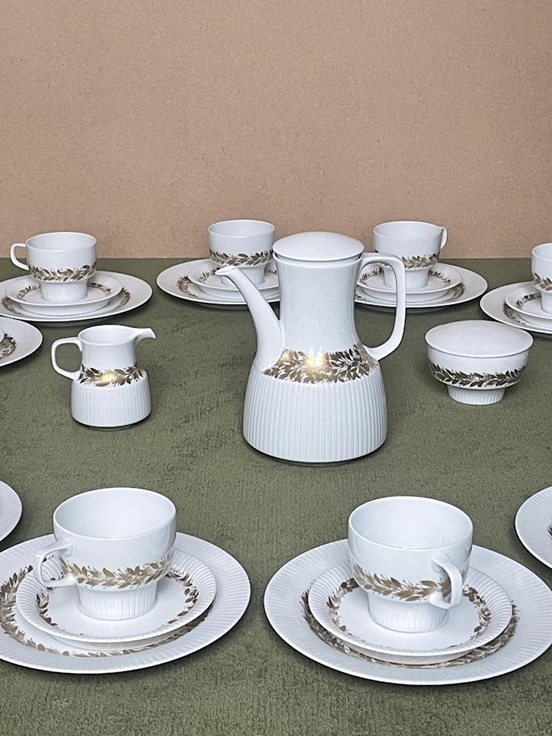 Rosenthal Studio Line Modulation Coffe Set by Tapio Wirkkala Germany 1970s For Sale 1