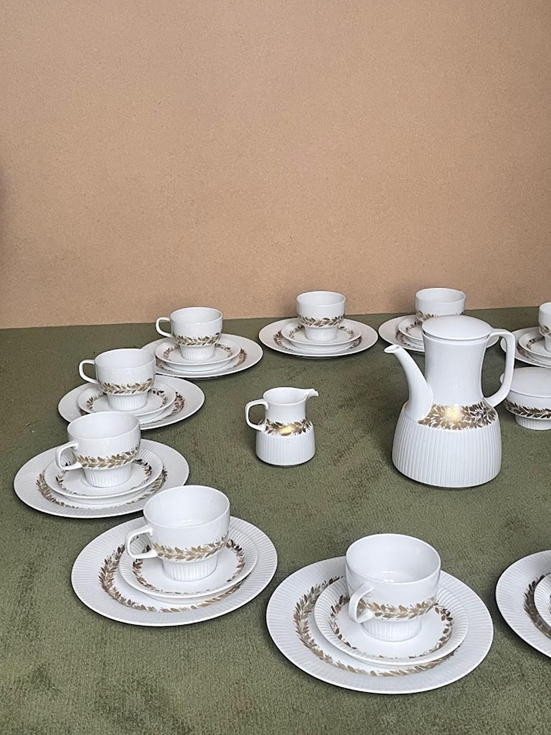 Rosenthal Studio Line Modulation Coffe Set by Tapio Wirkkala Germany 1970s For Sale 2