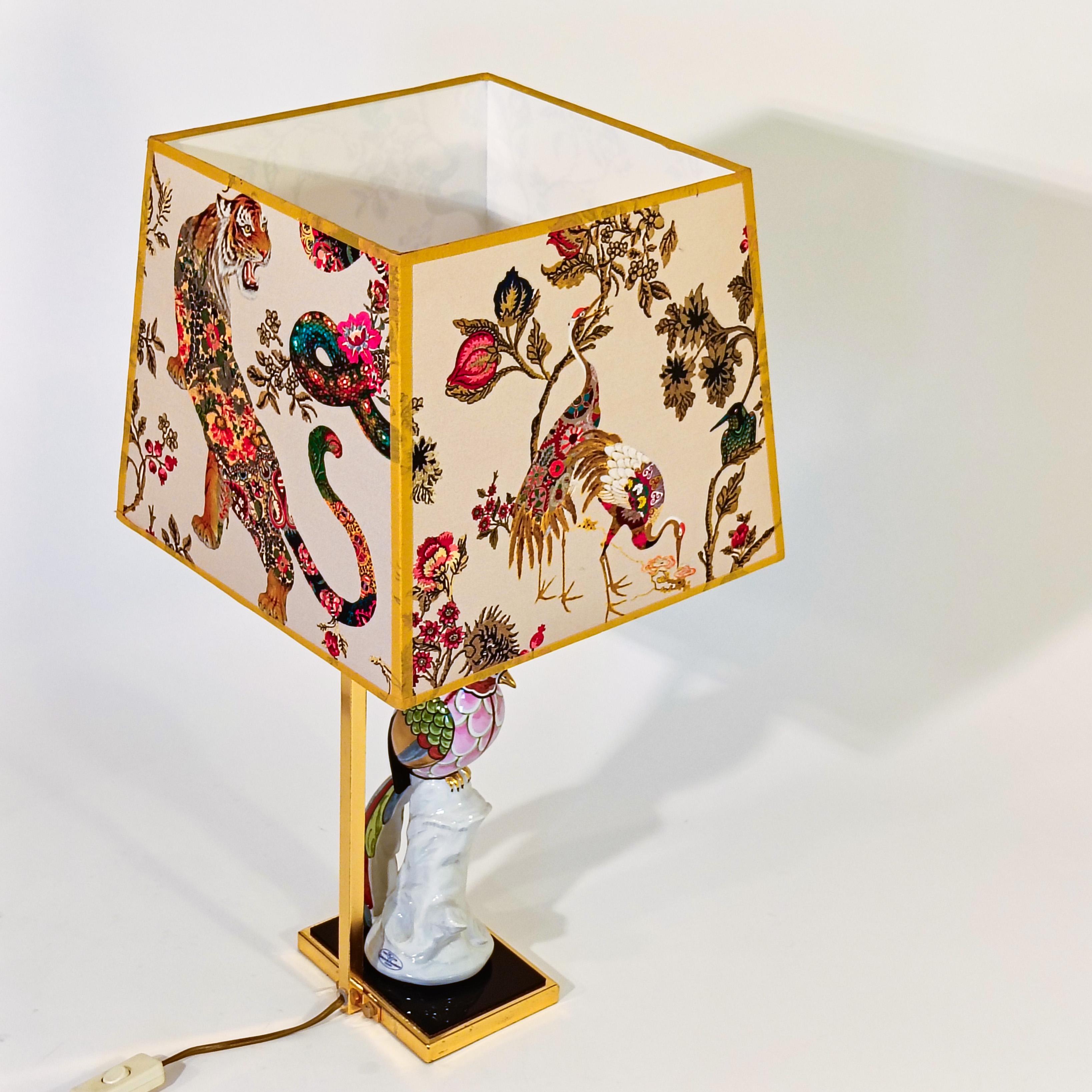 Rosenthal Studio-Line. Porcelain table lamp, Germany, 1980s For Sale 4