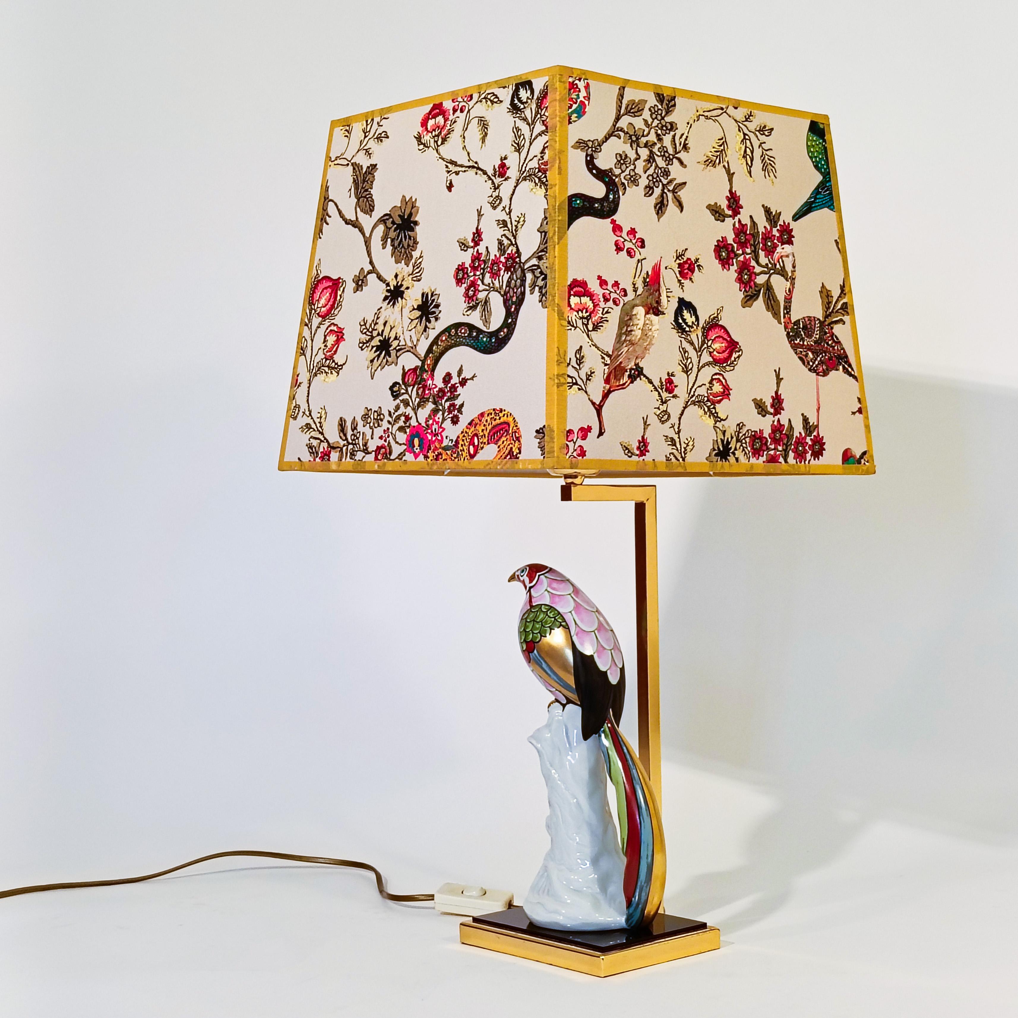 Hand-Crafted Rosenthal Studio-Line. Porcelain table lamp, Germany, 1980s For Sale