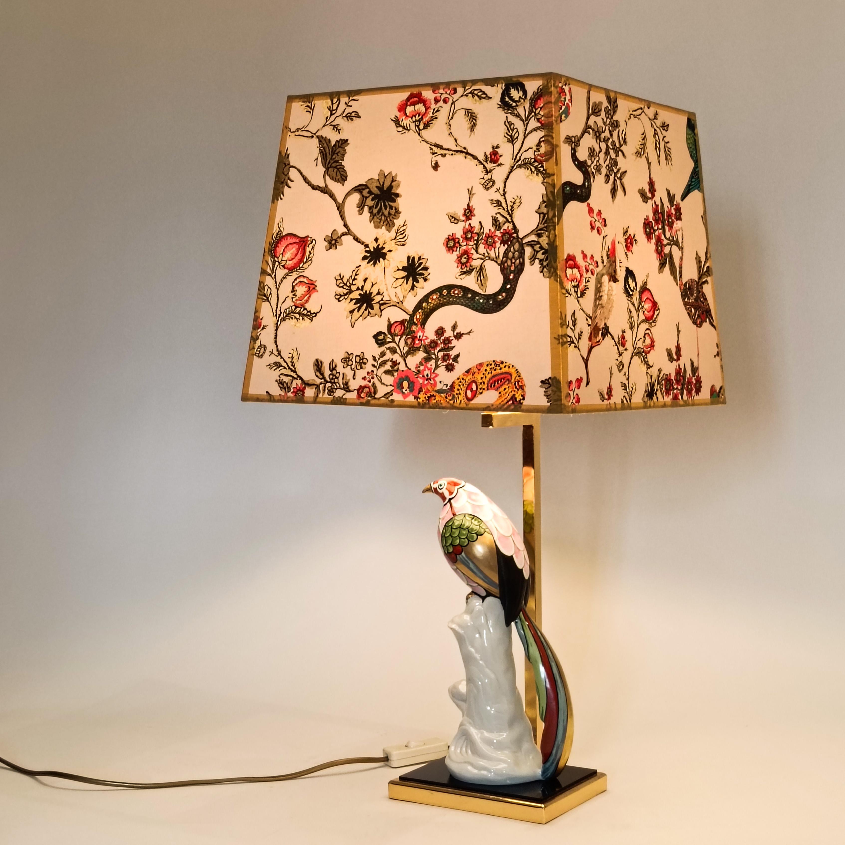 Late 20th Century Rosenthal Studio-Line. Porcelain table lamp, Germany, 1980s For Sale