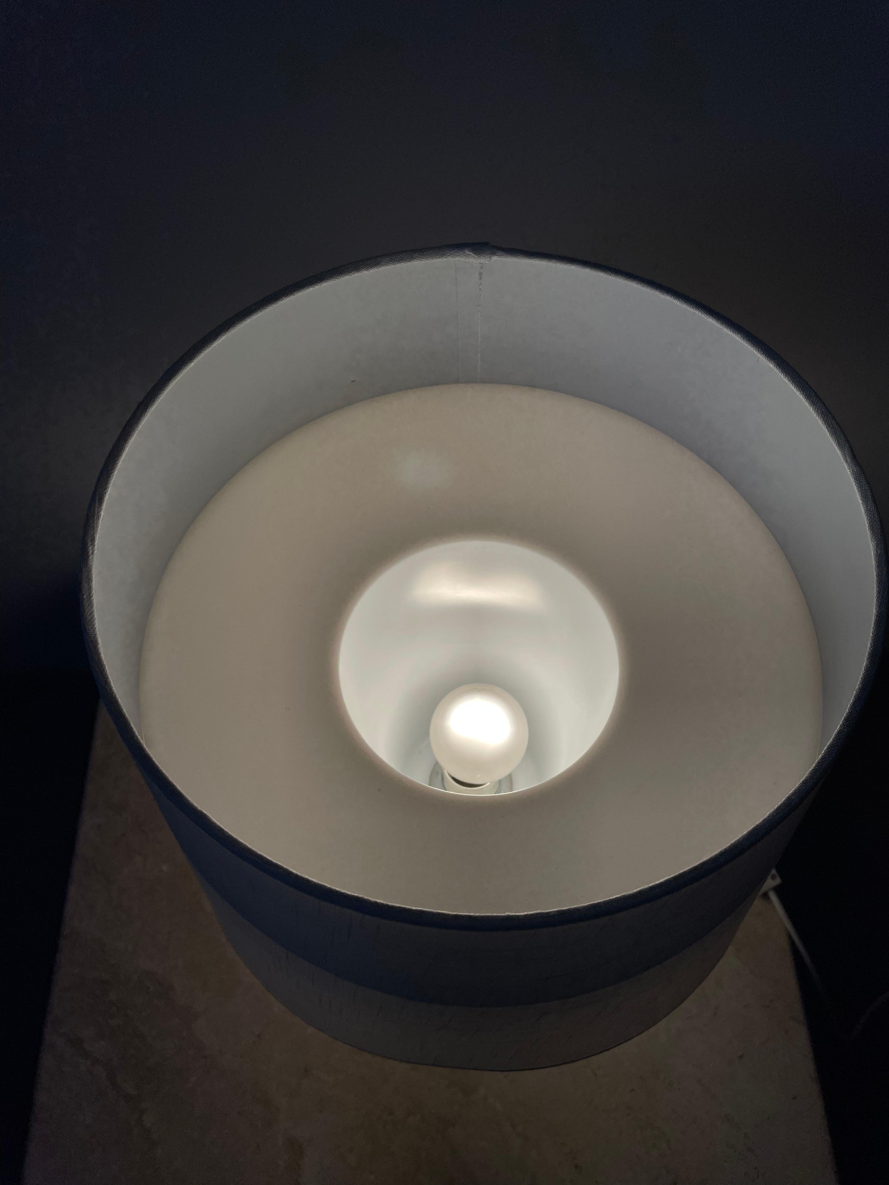 Rosenthal Studio Line Tulip Base Ceramic Table Lamp 1970 Germany In Good Condition For Sale In Debrecen-Pallag, HU