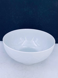 Rosenthal Studio Line White Porcelain Lotus Design Bowl by Bjorn Wiinblad