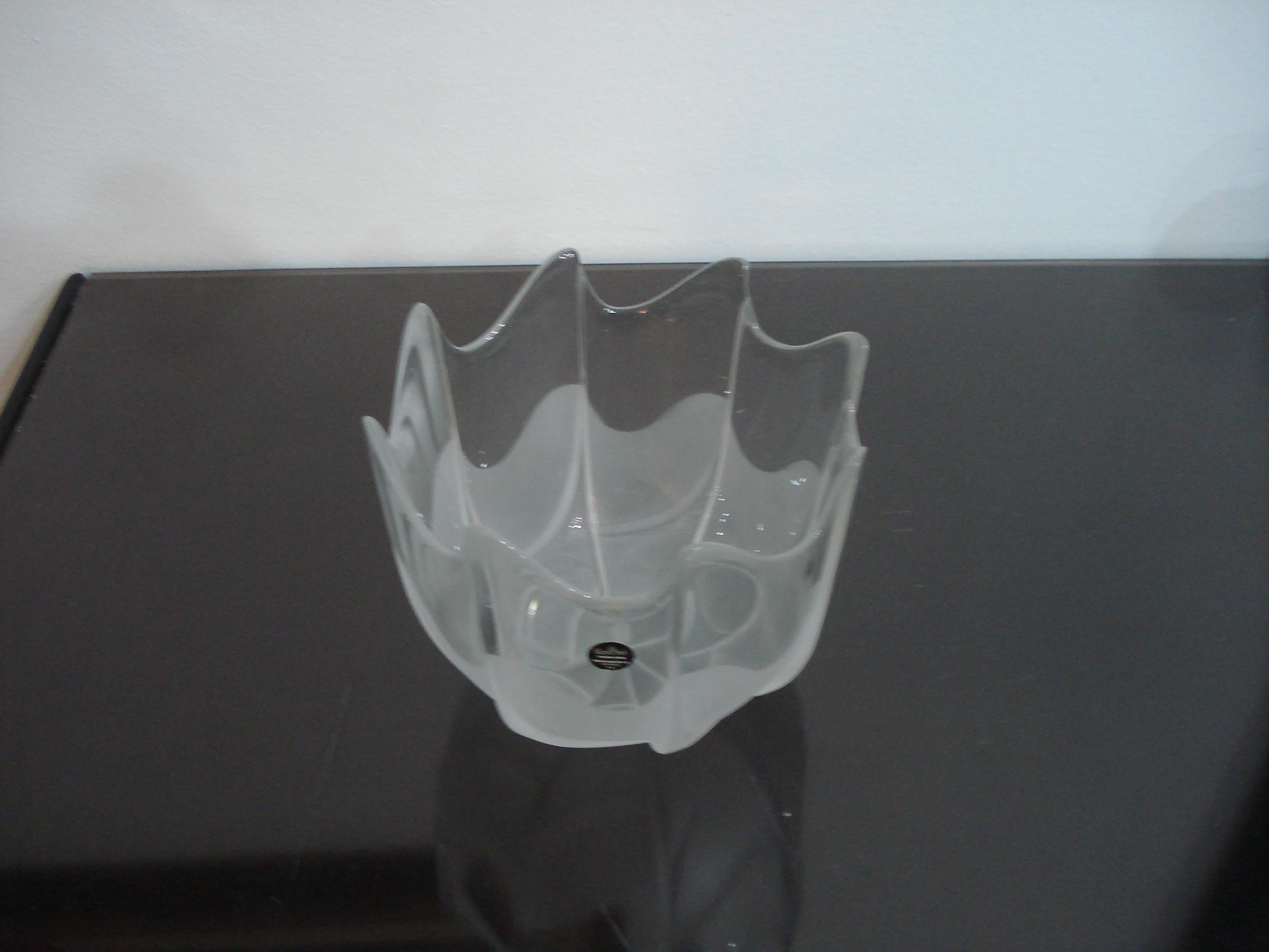 Rosenthal Studio-Linie Bol de cristal esmerilado en venta 2