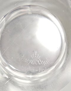 Rosenthal Studio Linie Glass Table Lighter Mid-Century Modern 1970s ca