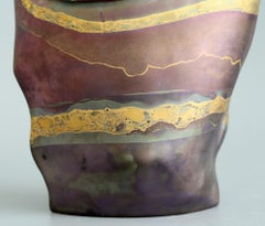 Rosenthal Studio-Linie Johan Van Loon & H Dresler Metallic Glazed Vase