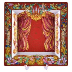 Used Rosenthal Studioline offering bowl, Versace Porcelain, Le Reve de Noel Decor