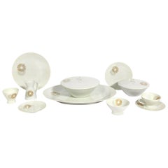 Rosenthal "Sunburst" China Set Designed by Raymond Loewy