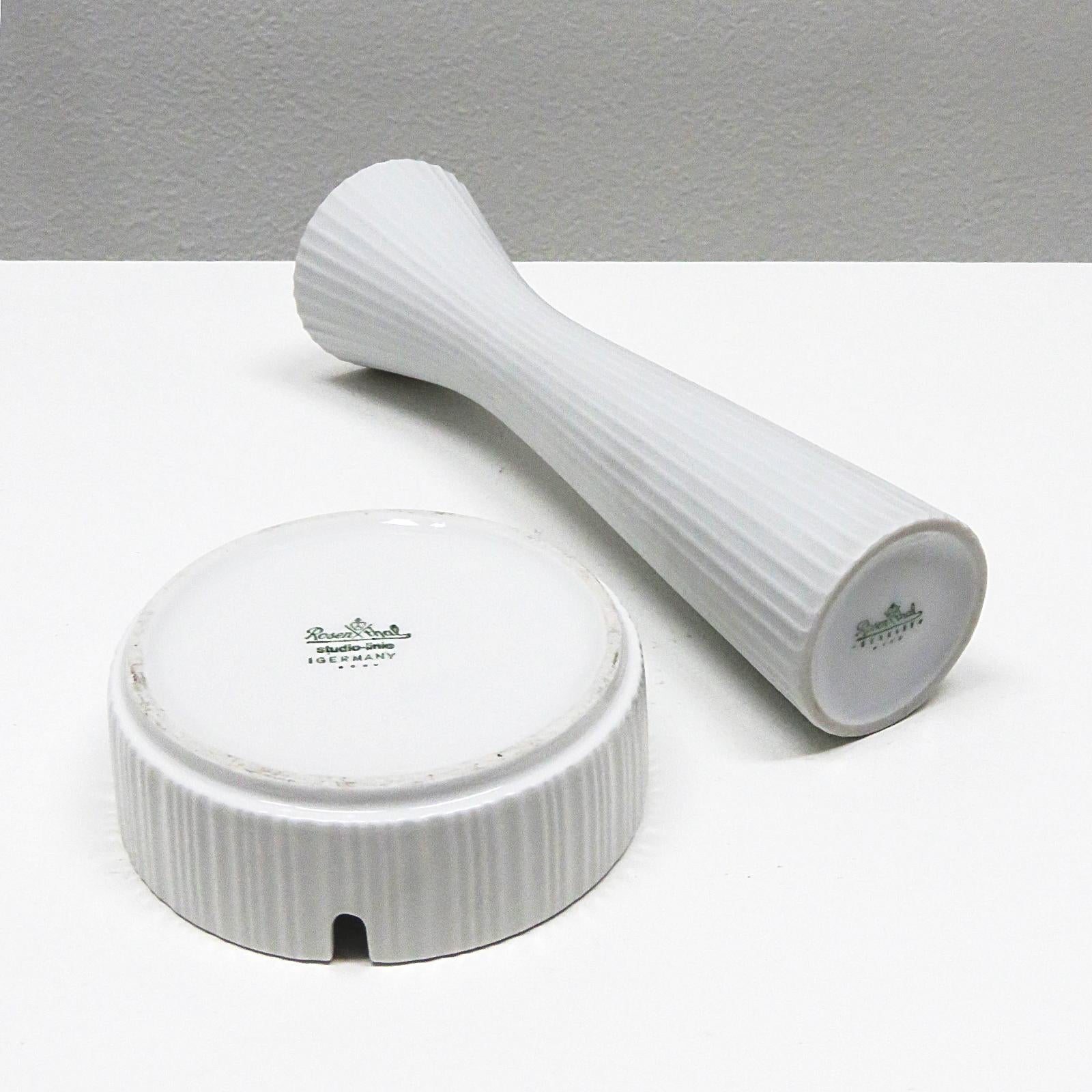 Rosenthal, Vase und Aschenbecher, 1960 im Angebot 3