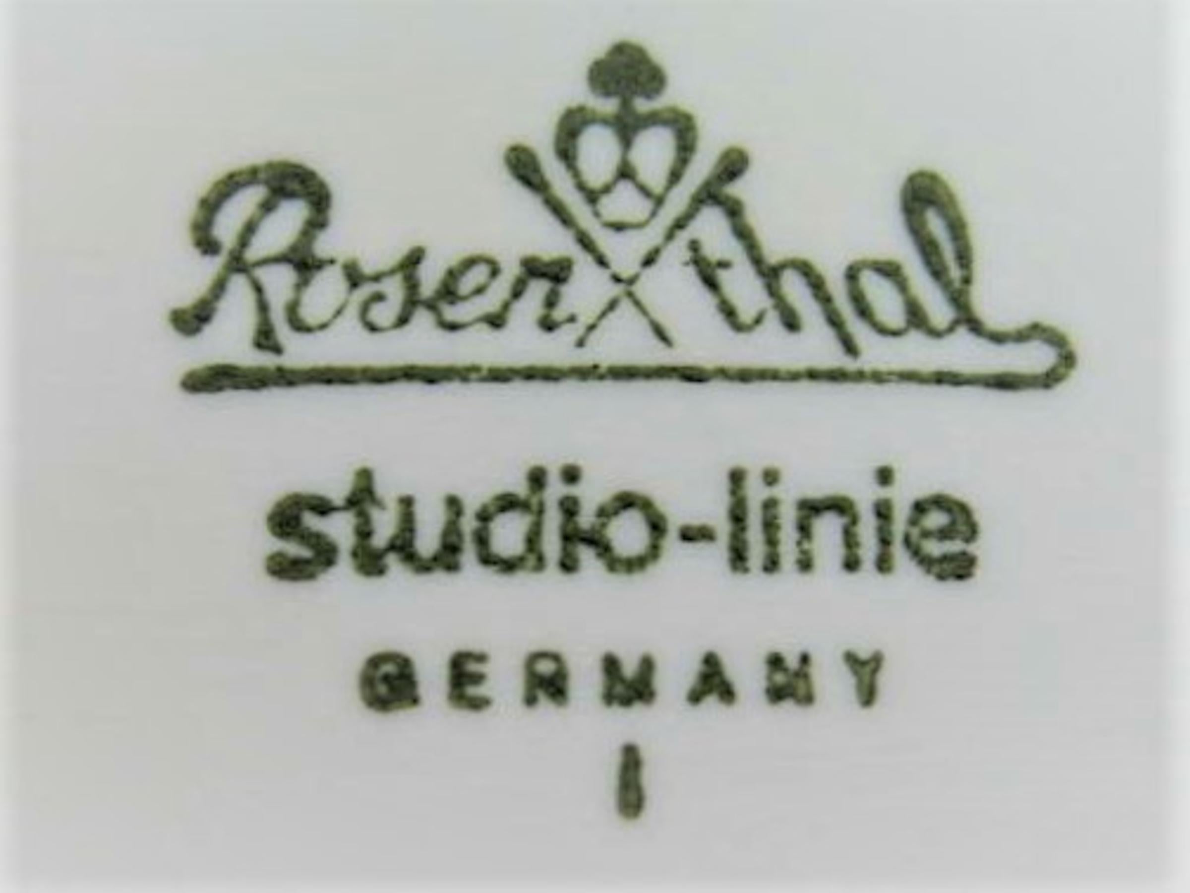 Vaso Rosenthal, Germania Porcellana metà secolo In condizioni ottime a New York, NY