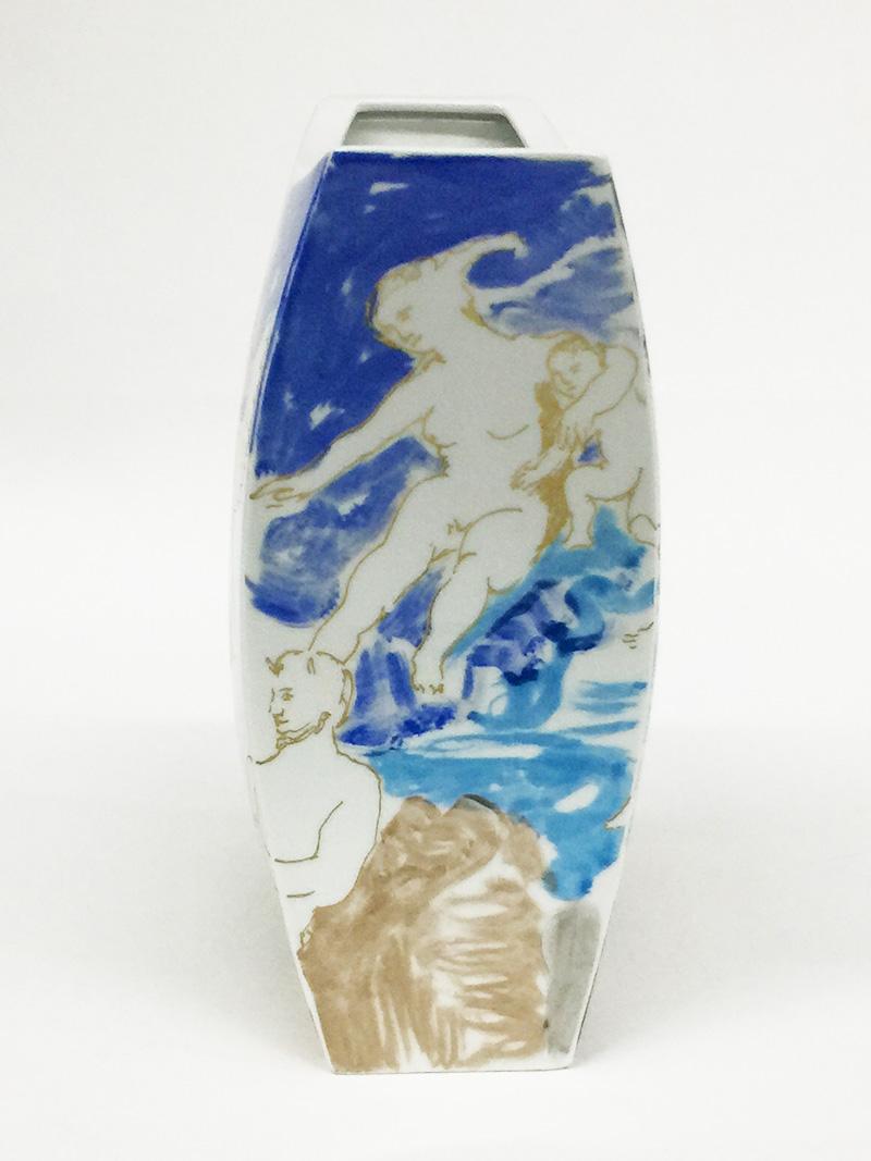 Rosenthal-Vase „Renaissance“ von Jan van der Vaart und Daniel Groen, 1989 (Deutsch) im Angebot