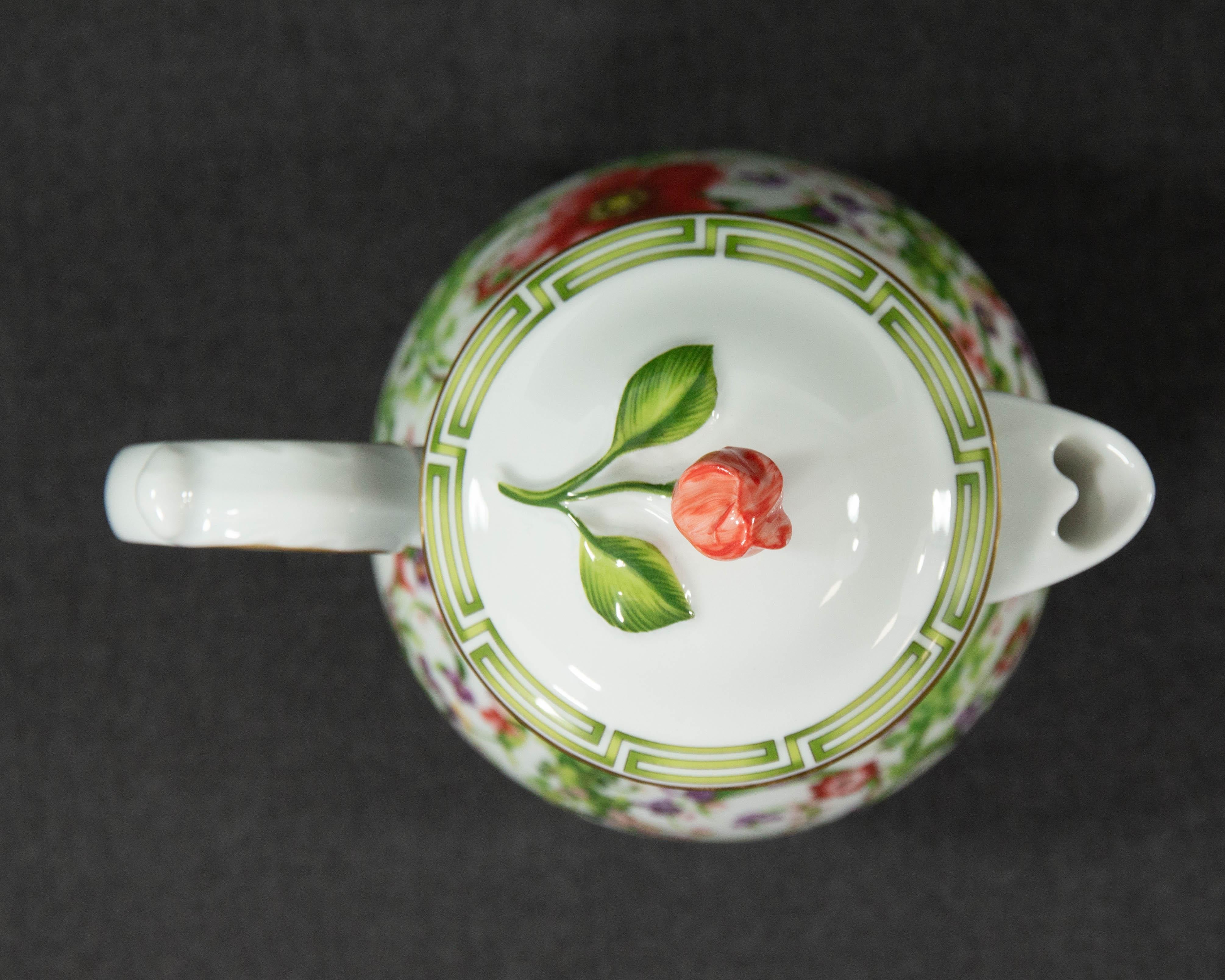 Rosenthal Versace, Flower Fantasy, Coffee Pot For Sale at 1stDibs
