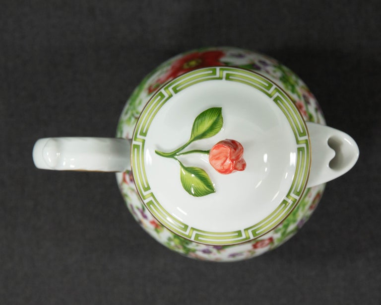 Rosenthal Versace, Flower Fantasy, Coffee Pot For Sale at 1stDibs