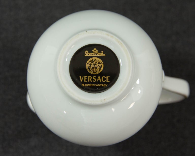 Rosenthal Versace, Flower Fantasy, Creamer at 1stdibs