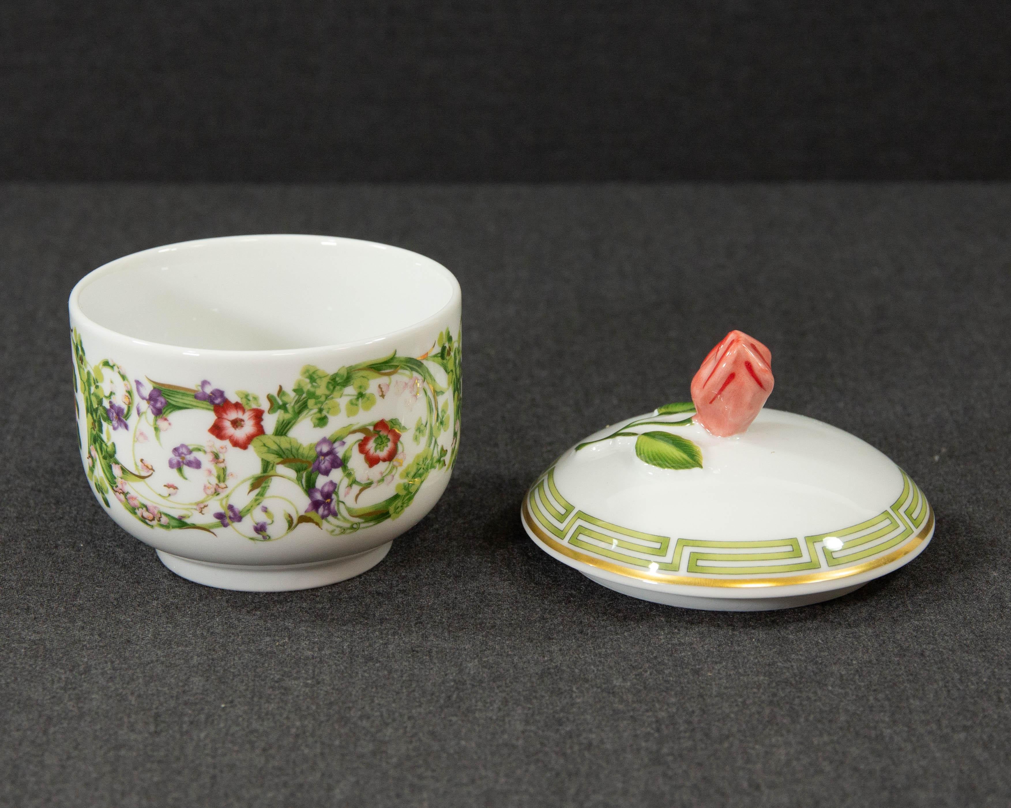German Rosenthal Versace, Flower Fantasy, Sugar Bowl For Sale