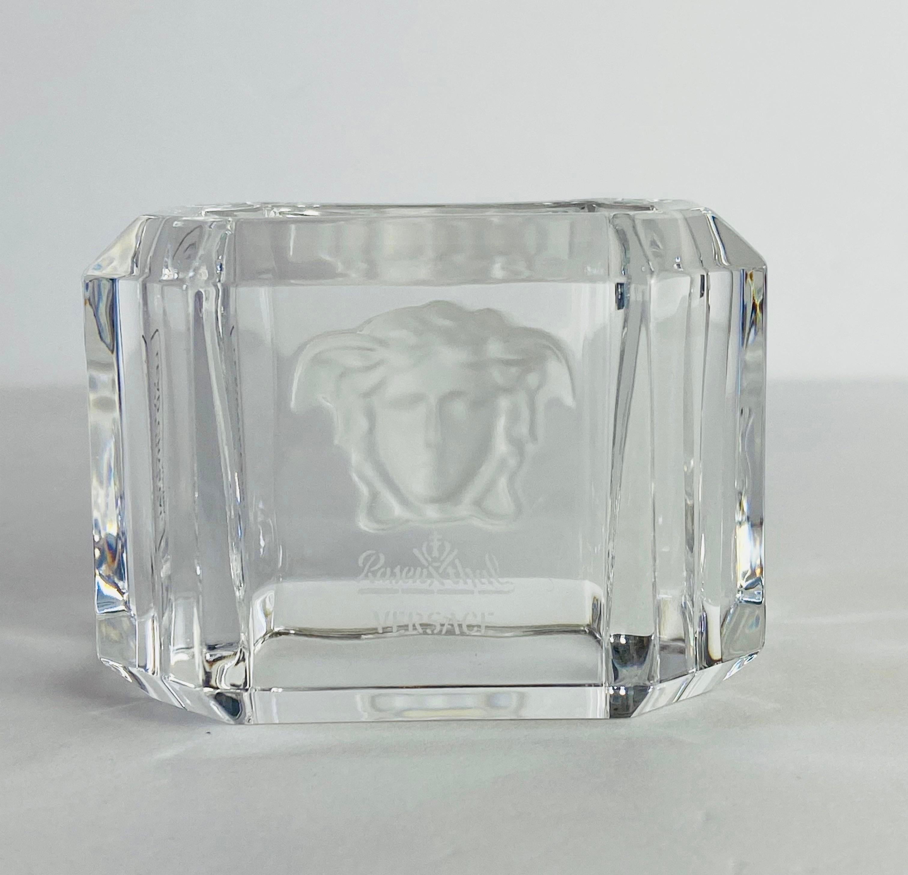 Rosenthal Versace Home Collection Crystal Treasury Serviettenringe - 12er-Set (Kristall) im Angebot