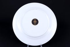 Rosenthal Versace Medusa 6 Charger Plates 20th Century